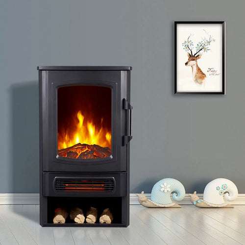 Premium Ηλεκτρική Σόμπα Τζακιού 2000W – Vintage Flame