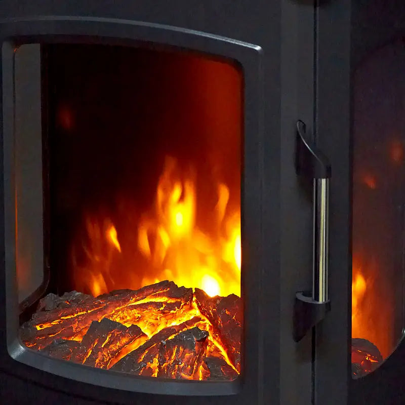 Premium Ηλεκτρική Σόμπα Τζακιού 2000W – Vintage Flame